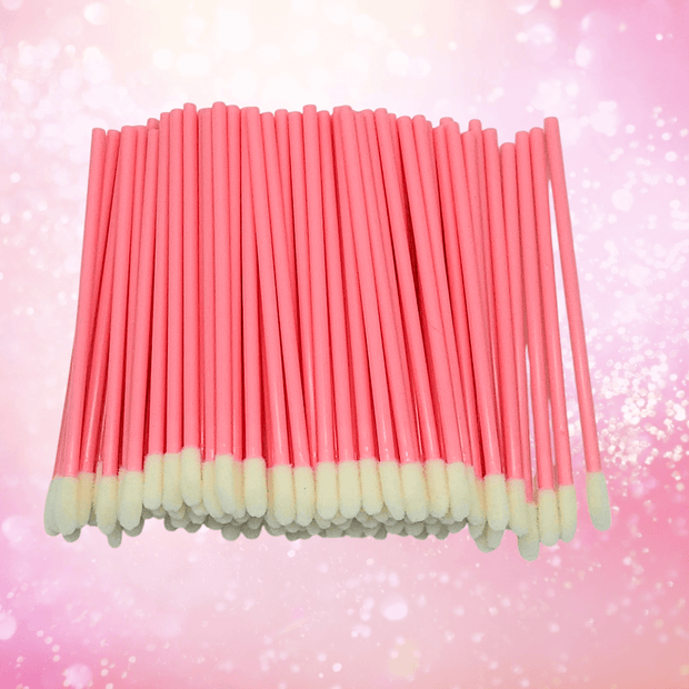 Disposable lip brushes